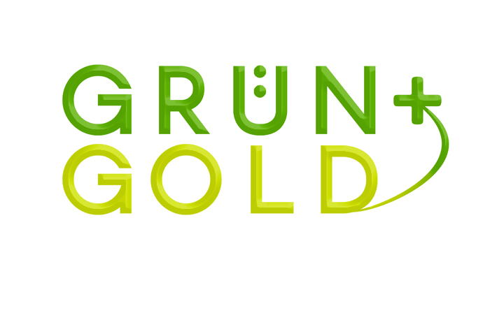 Grün + Gold Logo